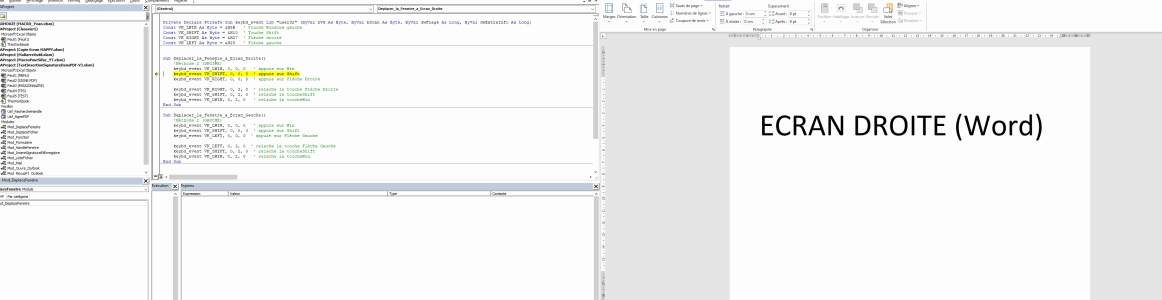 Deplacement Ecran (via vba).gif